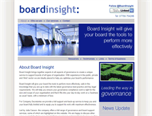 Tablet Screenshot of boardinsight.co.uk